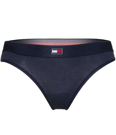 Flag Core Cotton Bikini Navy-2 – Blåa bikinitrosor från Tommy Hilfiger