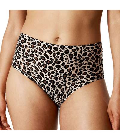 Soft Stretch Panties Leopard – Flerfärgade Trosor från Chantelle
