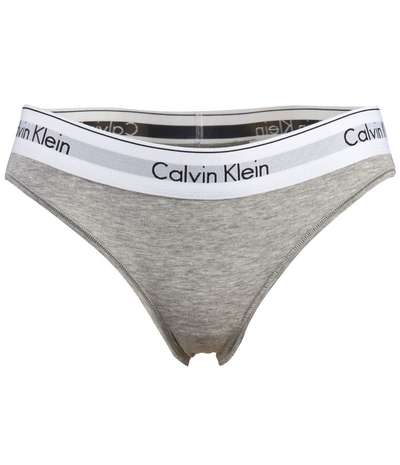 Modern Cotton Plus Bikini Grey – Gråa bikinitrosor från Calvin Klein