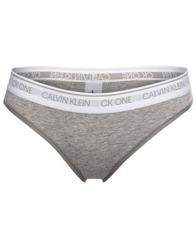 One Cotton Plus Brief Grey – Gråa brieftrosor från Calvin Klein