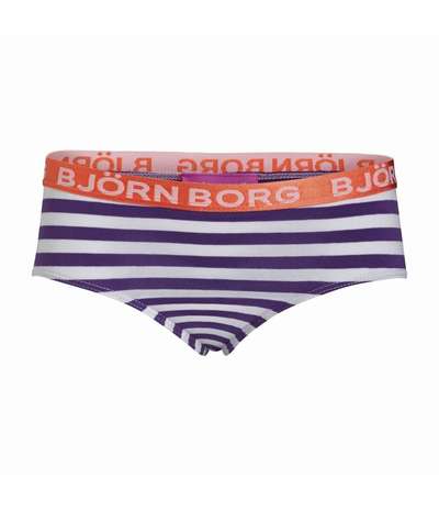 Girls Hipster Lean Stripe Lilac striped – Lila hipstertrosor från Björn Borg