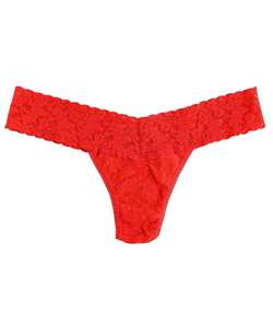 Low Rise Thong Red