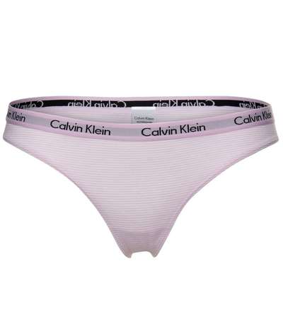 Carousel Bikini Pink Striped – Rosa bikinitrosor från Calvin Klein