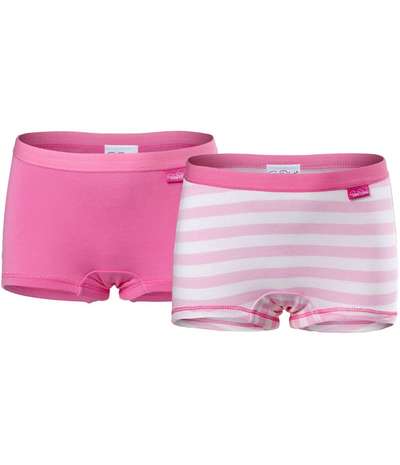 2-pack Kids Boxer For Girls Pink – Rosa Boxertrosor från Pierre Robert