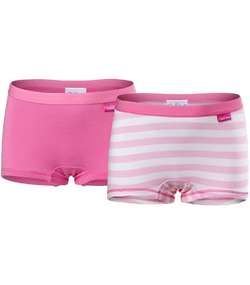 2-pack Kids Boxer For Girls Pink