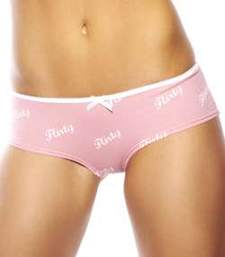 Flirty Hipster Logo Pink