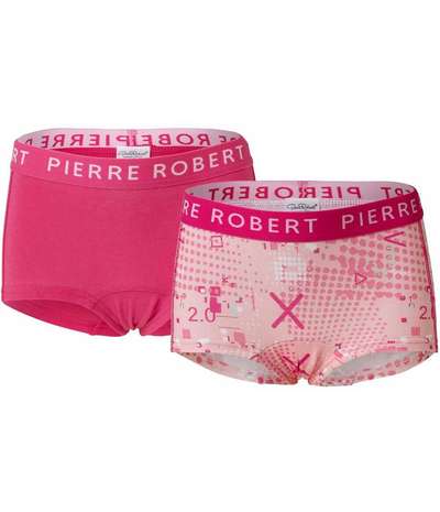 2-pack Young Hipster For Girls Pink – Rosa hipstertrosor från Pierre Robert