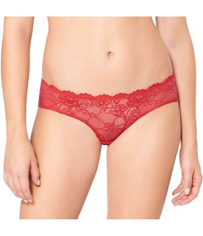 Tempting Lace Hipster Coral – Rosa hipstertrosor från Triumph