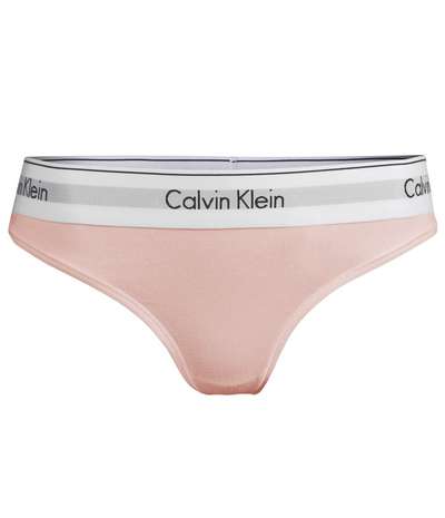 Modern Cotton Plus Thong Lightpink – Rosa Stringtrosor från Calvin Klein