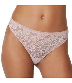 Color Studio Lace Thong Ancientpink