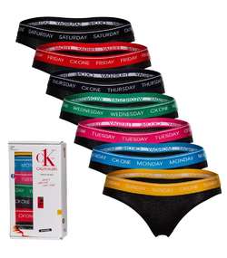 7-pack CK One Days Of The Week Briefs Black