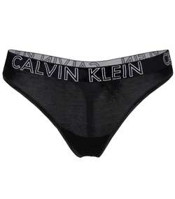 Ultimate Cotton Thong Black