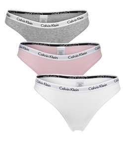 3-pack Carousel Bikinis Pink/White