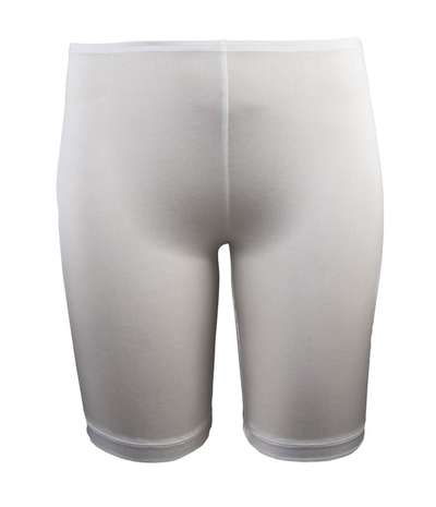Silk Shorts Ivory-2 – Vita boxertrosor från Damella