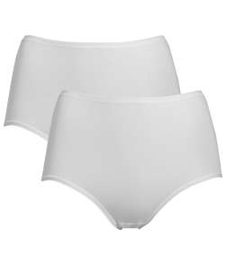 2-pack Trofe Maxi Briefs Bamboo Mix White