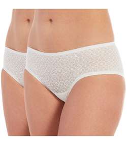 2-pack MAGIC Dream Lace Hipster White