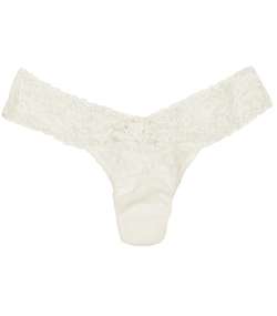 Low Rise Thong Ivory