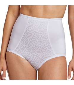 Miss Mary Jacquard Delight High Waist Panty White
