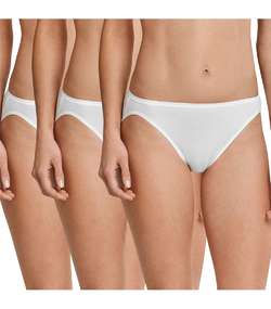 3-pack Essentials Cotton Rio Panties White