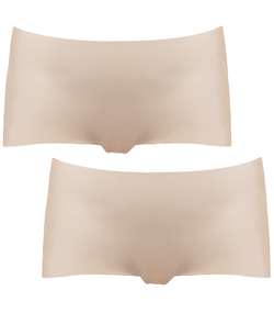 2-pack MAGIC Dream Invisibles Boyshort Beige