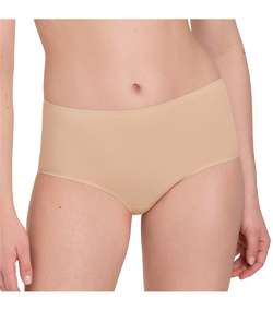 Essentials High Waist Brief Beige