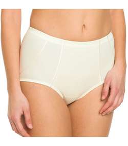 Clara Art Highwaist Brief Champagne