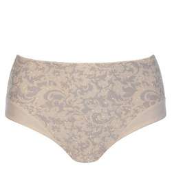 Ancona Highwaist Brief Beige