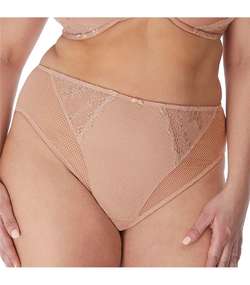 Charley High Leg Brief Beige