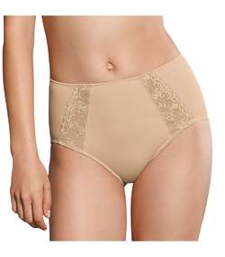 Grazia High Waist Brief Beige