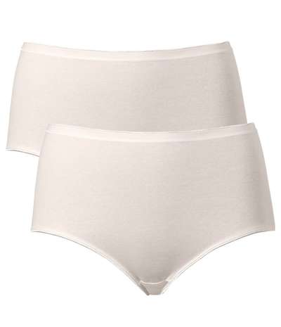 2-pack Trofe Seamless Maxi Briefs Champagne – Beige brieftrosor från Trofé