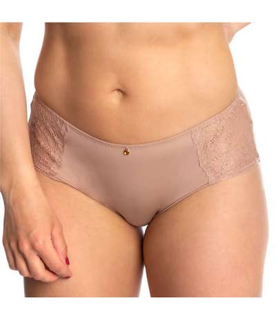 Pearl Hipster Beige – Beige hipstertrosor från Missya