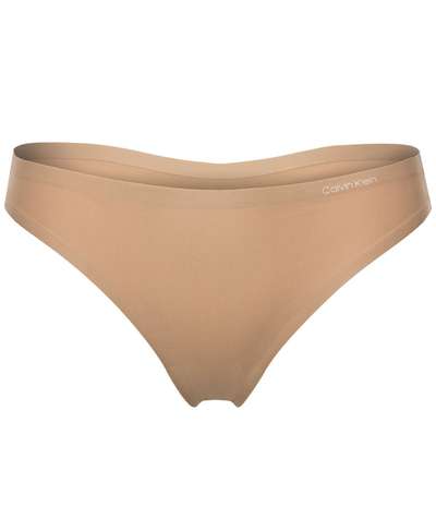 Invisibles Thong 2.0 Beige – Beige Stringtrosor från Calvin Klein