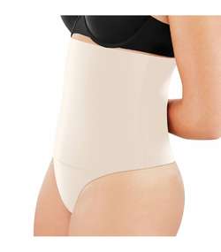 Tame Your Tummy High Waist Thong Beige