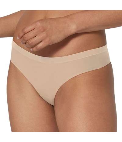 Everyday Smart Micro Brazilian Panty Beige – Beige Stringtrosor från Triumph