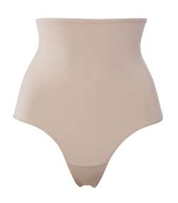 Trofe Shaping High Waist Thong Beige