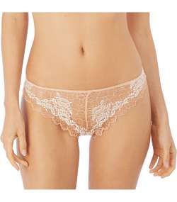 Lace Perfection Tanga Beige