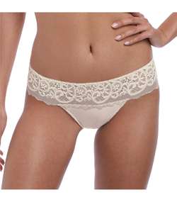 Lace Essentials Tanga Creme