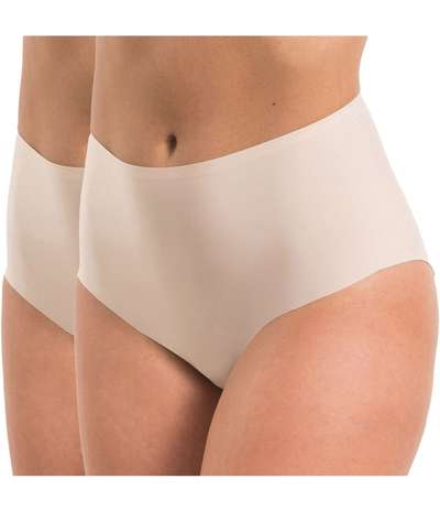 2-pack MAGIC Dream Invisibles Panty Beige – Beige Trosor från Magic