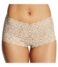 Sexy Lace Cheeky Boyshort Beige