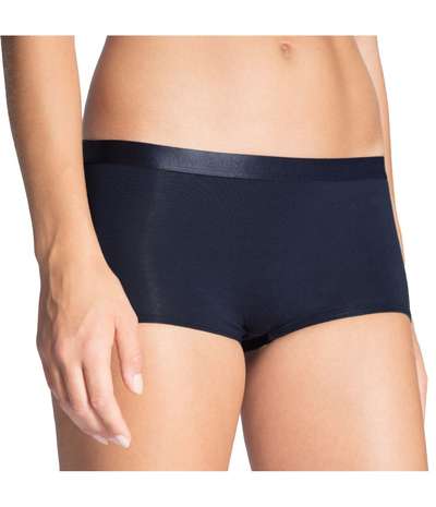 Natural Joy Regular Panty Darkblue – Blåa Boxertrosor från Calida