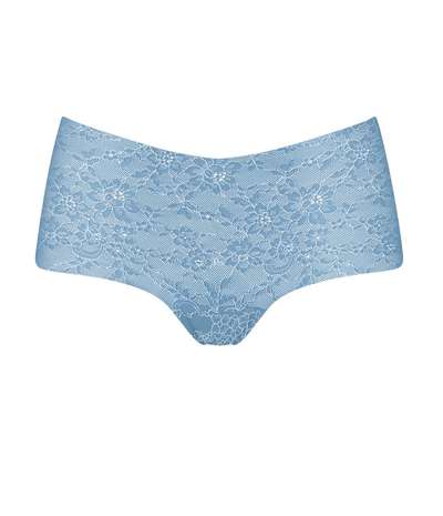 Light Lace 2.0 Short S16 Blue – Blåa Boxertrosor från Sloggi