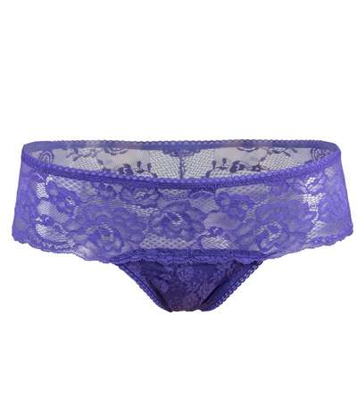 Lace Brief  Blue – Blåa brieftrosor från Damella