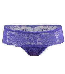 Lace Brief  Blue