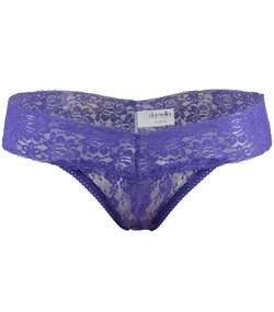 Lace Brazillian Brief Blue