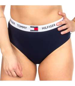 Tommy 85 High Waist Bikini Brief Navy-2