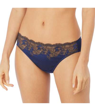 Lace Affair Bikini Brief Blue – Blåa brieftrosor från Wacoal