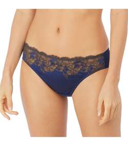 Lace Affair Bikini Brief Blue