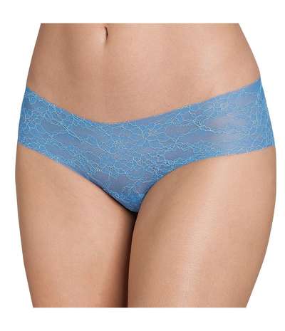 Light Lace 2.0 Hipster S16 Blue – Blåa hipstertrosor från Sloggi