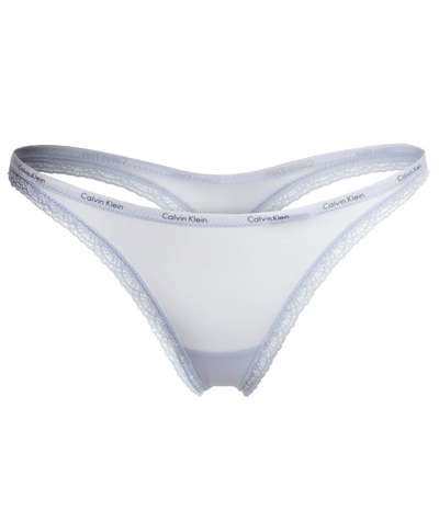 Bottoms Up Thong Lightblue – Blåa Stringtrosor från Calvin Klein