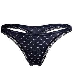 Bottoms Up Thong Darkblue